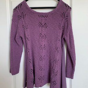 Women's Purple Sweater